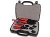 Kit complet avec pince à sertir pour coax
