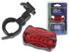Lampe de velo multifonctions avec 5 LEDs rouges superclaires