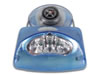 Lampe frontale à 3 LEDs + boussole