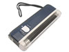 Lampe UV Miniature + Torche / Noir