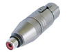 Neutrik - NA2FPMF - Adaptateur XLR 3p femelle - RCA femelle