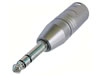 Neutrik - NA3MP - Adaptateur XLR 3p mâle - Jack 6.35 stéréo mâle