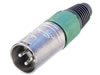 Neutrik - NC4MX - Connecteur XLR, 4 Points Male, Argente, Nickel