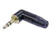 Neutrik - NTP3RCB - Fiche Jack 3.5mm Stéréo Mâle - Coudée