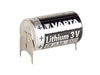 Pile Lithium Varta - CR1/2AA'SLF - 3.0V - 950mAh - 14.8 x 25.1mm - Cosses à Souder Verticales pour CI