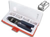 Pince à sertir + assortiment de connecteurs modulaires 6 broches 6 contacts, 6 broches 4 contacts (rj12) (50 pcs)