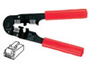 Pince à sertir pour 6 broches 6 contacts, 6 broches 4 contacts, 6p2c (rj12)