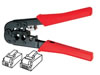 Pince à sertir pour connecteurs 6 broches 6 contacts, 6 broches 4 contacts, 6p2c, 4 broches 4 contacts, 4p2c (rj11, rj12)