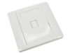 Plaque Murale 1 Porte, Blanc