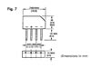 Pont de Redressement 250v-1.5a (b250c-2300-1500)