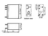 Relais Vertical 10A / 30Vcc - 220Vca 1 x Repos-travail 24Vcc