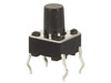 Touche Contact 6x6mm Hauteur : 9.5mm