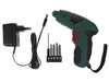 Tournevis 4.8V miniature rechargeable avec 6 accessoires